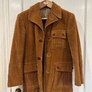 Men's Brown Corduroy Jacket